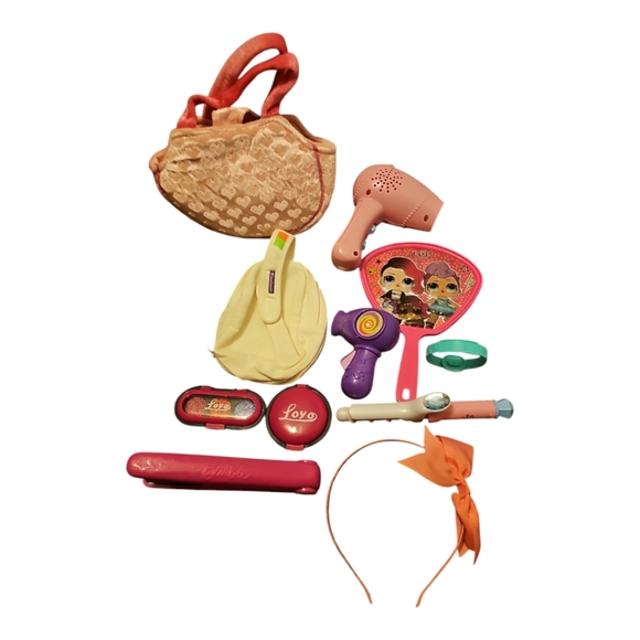 Various Pretend Play Vanity Beauty toys with bags - Picture 2 of 3